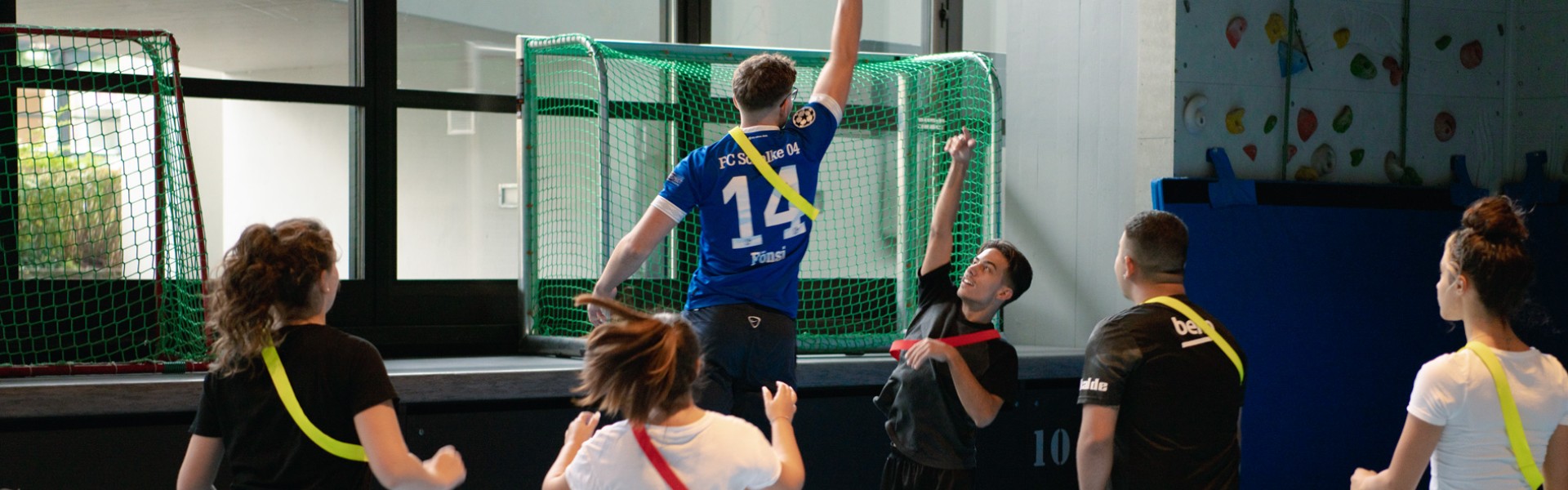 Schüler beim Sport